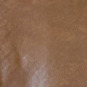 Upholstery Fabric - Faux Buffalo, Brown Leather